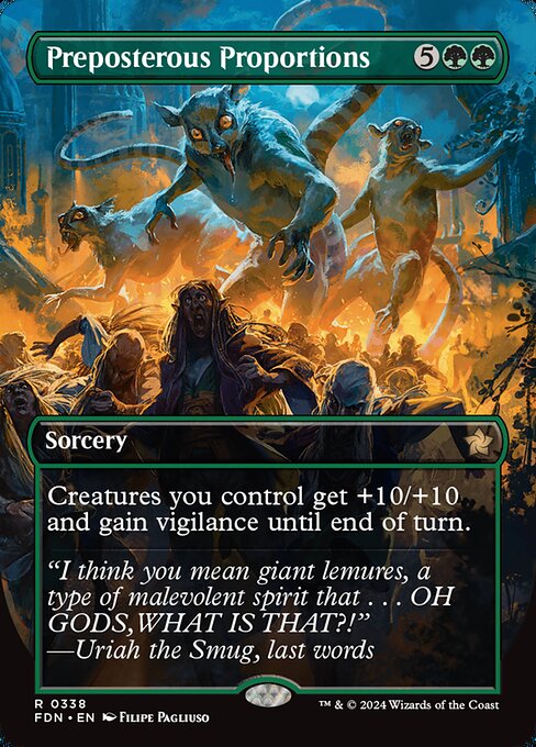 Preposterous Proportions (338) [Foundations]