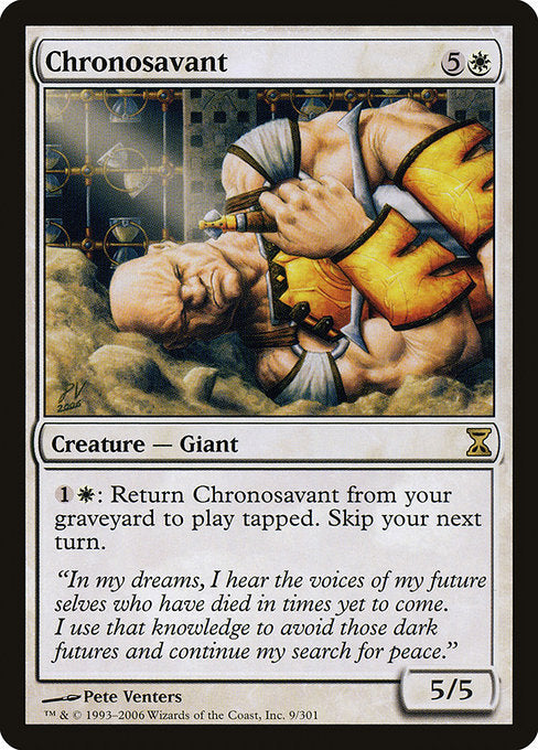Chronosavant (9) [Time Spiral]