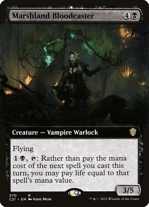 Marshland Bloodcaster (370) [Commander 2021] [Extended Art]