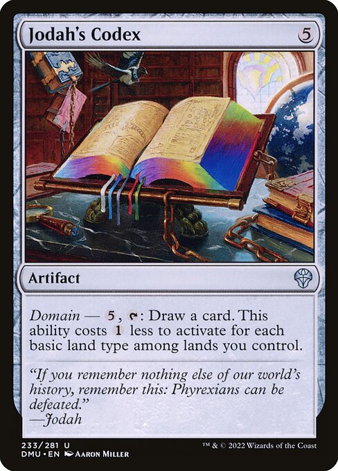 Jodah's Codex (233) [Dominaria United]