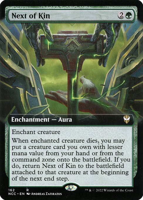 Next of Kin (162) [New Capenna Commander] [Extended Art]