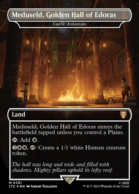 Castle Ardenvale (391) [Tales of Middle-earth Commander] [Borderless]