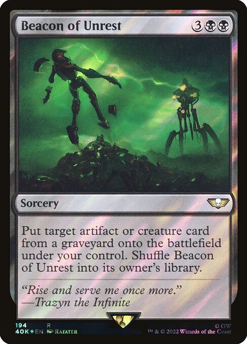 Beacon of Unrest (194★) [Warhammer 40,000 Commander]