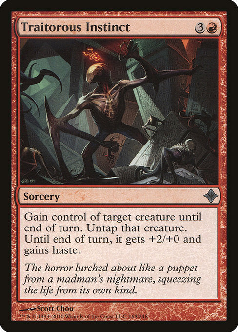 Traitorous Instinct (168) [Rise of the Eldrazi]