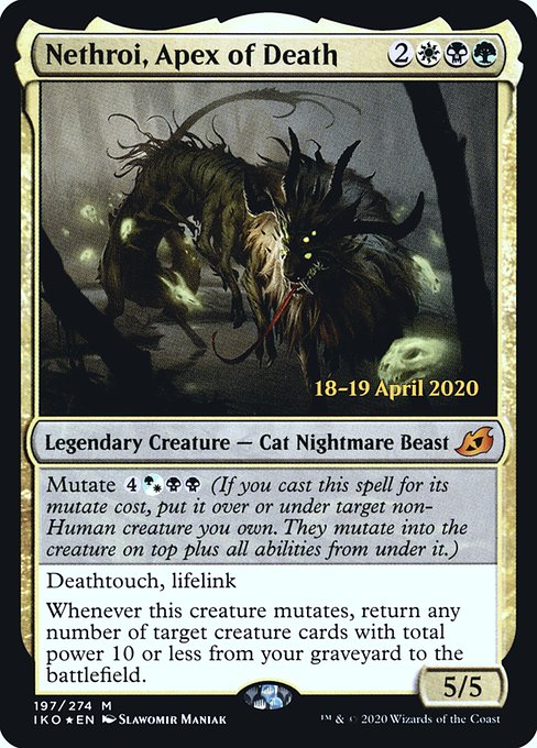 Nethroi, Apex of Death (197s) [Ikoria: Lair of Behemoths Promos]