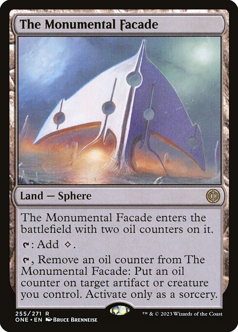 The Monumental Facade (255) [Phyrexia: All Will Be One]