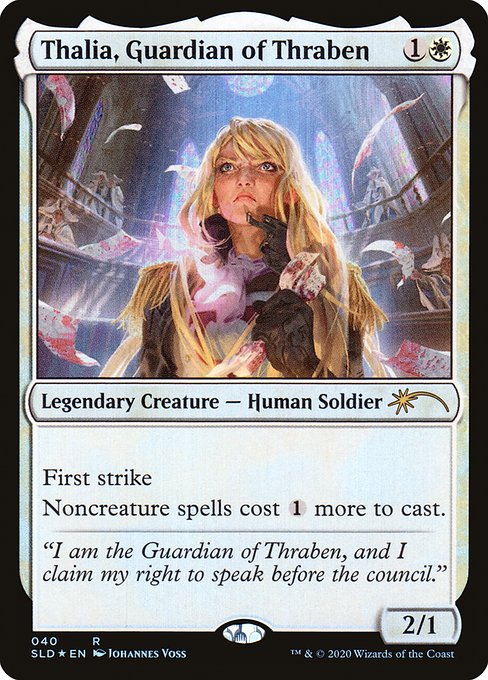 Thalia, Guardian of Thraben (40) [Secret Lair Drop]