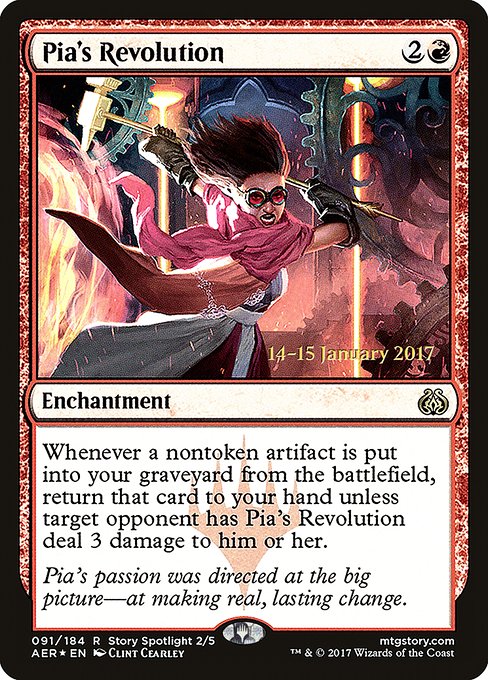 Pia's Revolution (91s) [Aether Revolt Promos]