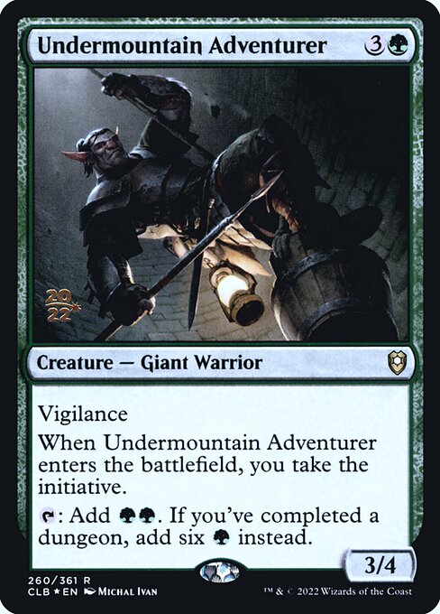 Undermountain Adventurer (260s) [Battle for Baldur's Gate Promos]