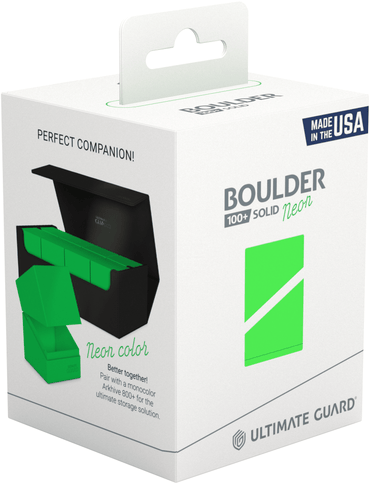 Ultimate Guard Neon Green Boulder 100+ image 0