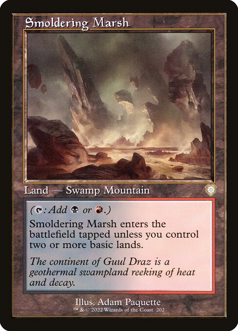 Smoldering Marsh (202) [The Brothers' War Commander]