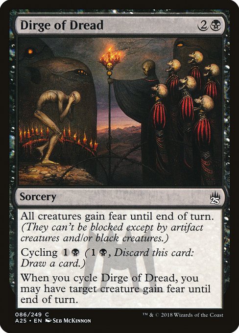 Dirge of Dread (86) [Masters 25]