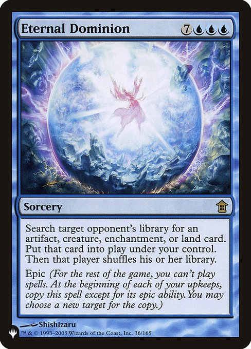 Eternal Dominion (SOK-36) [The List]
