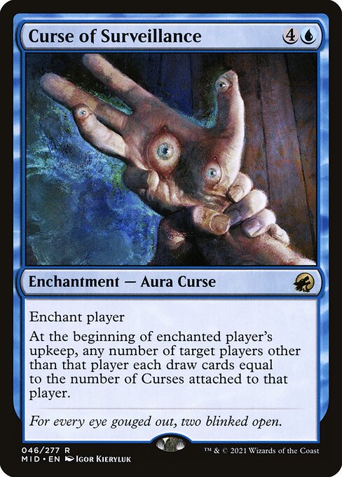 Curse of Surveillance (46) [Innistrad: Midnight Hunt]