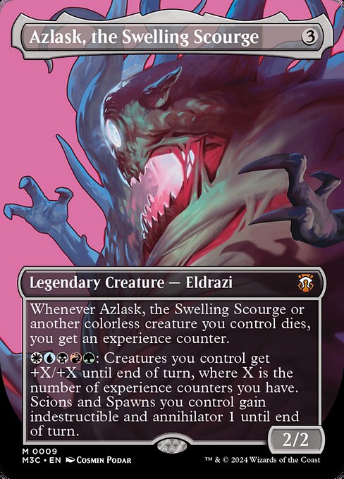 Azlask, the Swelling Scourge (9) [Modern Horizons 3 Commander]