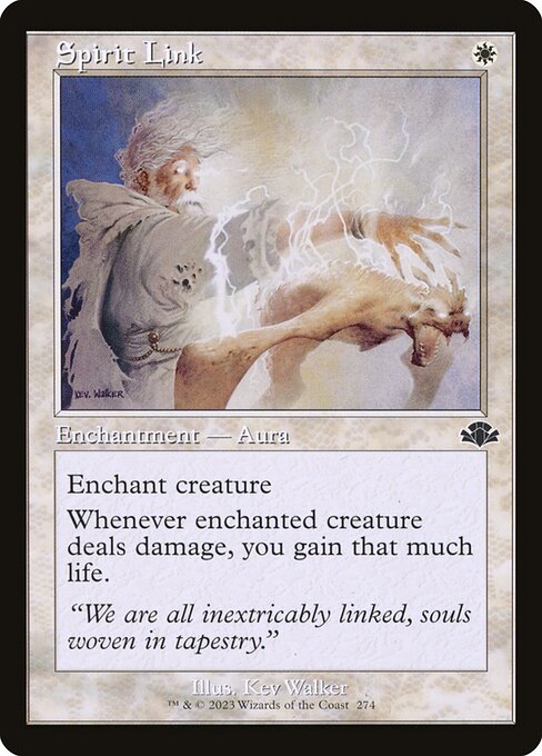 Spirit Link (274) [Dominaria Remastered]