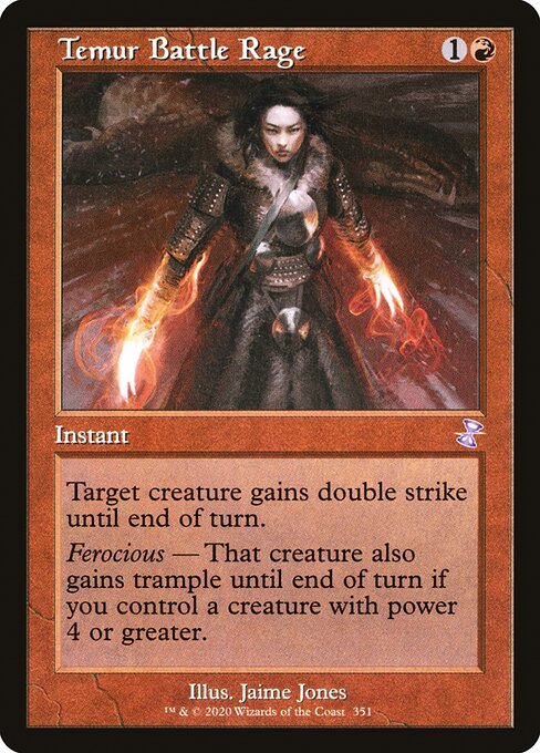 Temur Battle Rage (351) [Time Spiral Remastered]