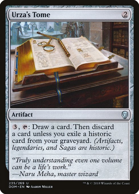 Urza's Tome (235) [Dominaria]