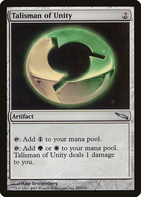 Talisman of Unity (257) [Mirrodin]