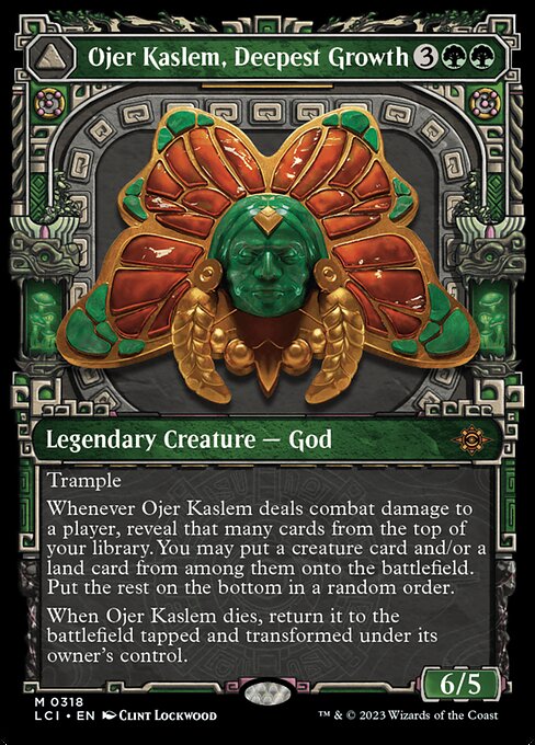 Ojer Kaslem, Deepest Growth // Temple of Cultivation (318) [The Lost Caverns of Ixalan] [Showcase]