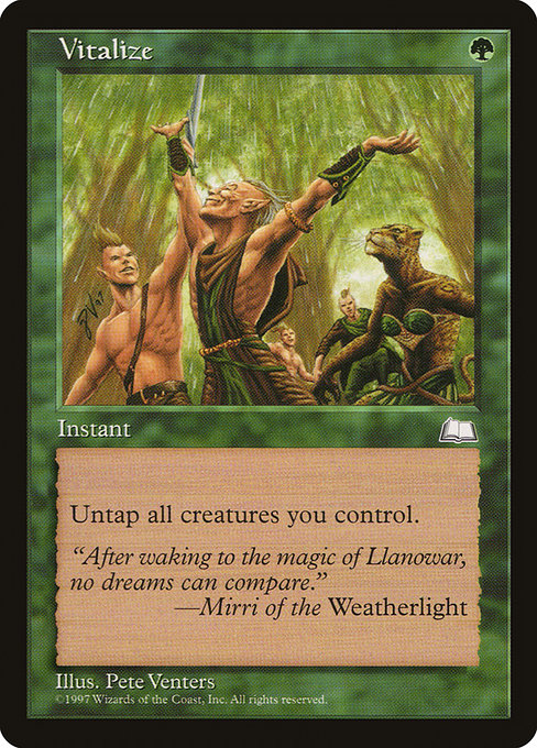 Vitalize (145) [Weatherlight]