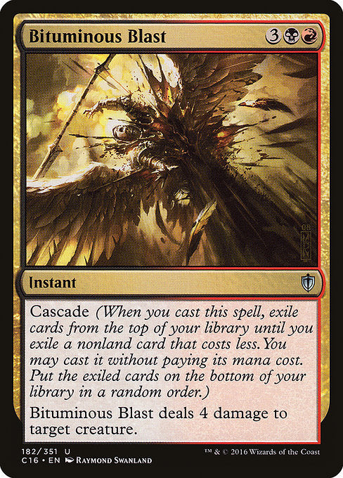 Bituminous Blast (182) [Commander 2016]