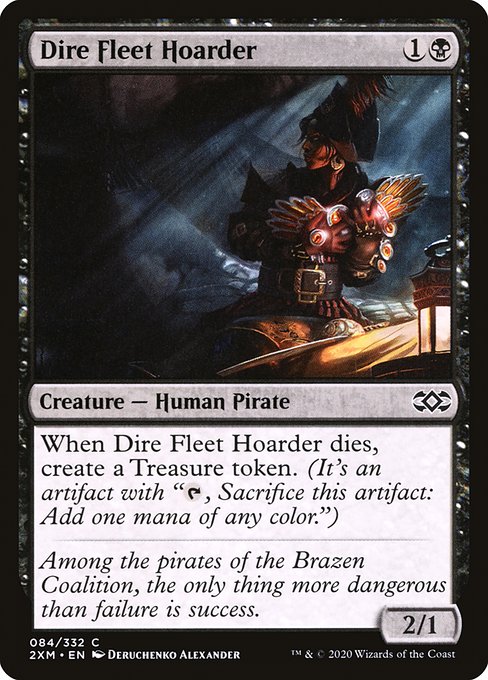 Dire Fleet Hoarder (84) [Double Masters]