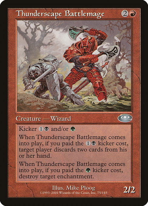 Thunderscape Battlemage (75) [Planeshift]