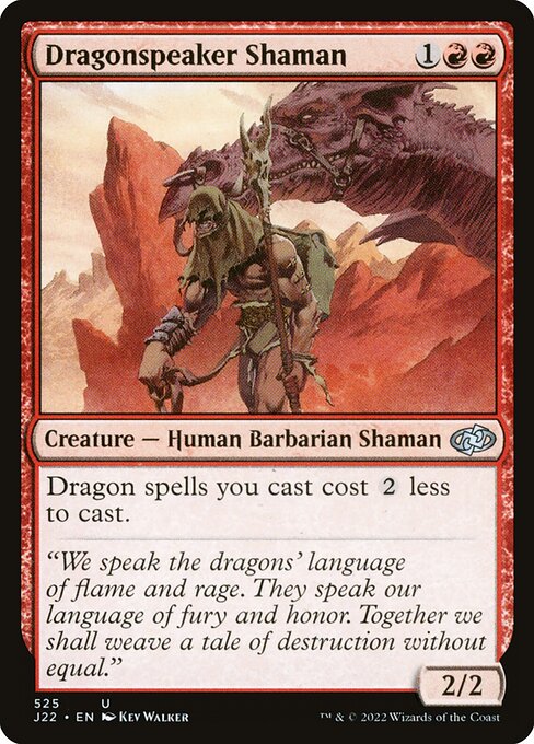 Dragonspeaker Shaman (525) [Jumpstart 2022]
