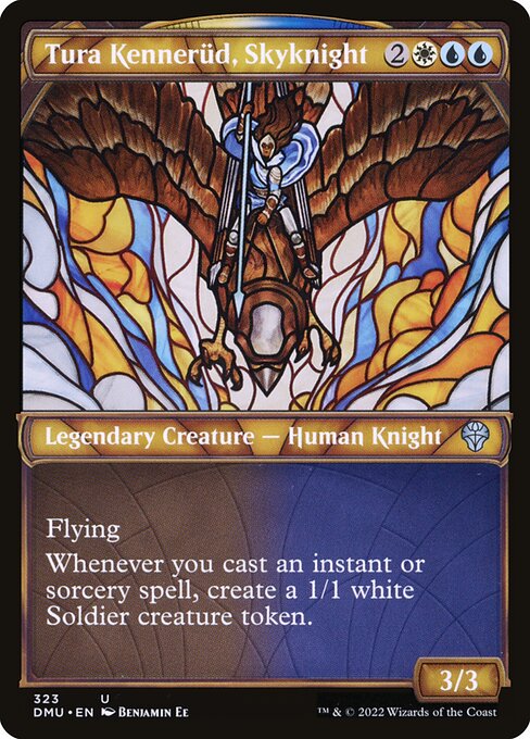 Tura Kennerüd, Skyknight (323) [Dominaria United] [Showcase]