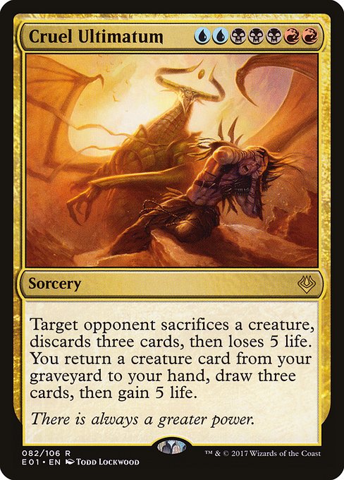 Cruel Ultimatum (82) [Archenemy: Nicol Bolas]