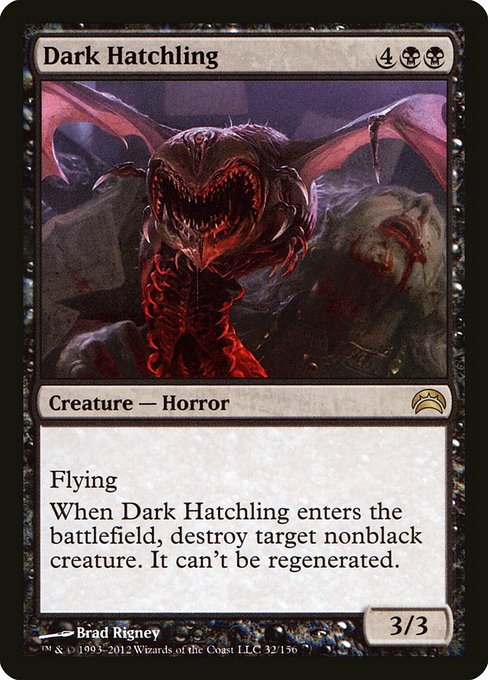 Dark Hatchling (32) [Planechase 2012]