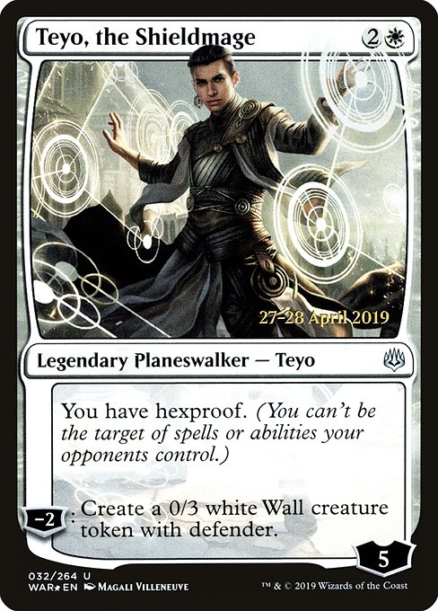 Teyo, the Shieldmage (32s) [War of the Spark Promos]