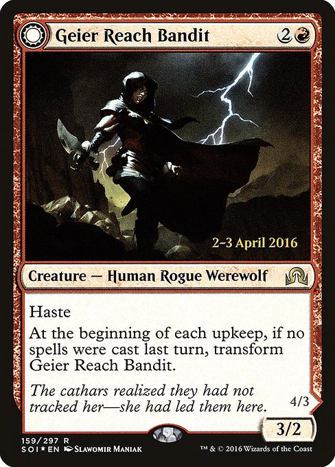 Geier Reach Bandit // Vildin-Pack Alpha (159s) [Shadows over Innistrad Promos]