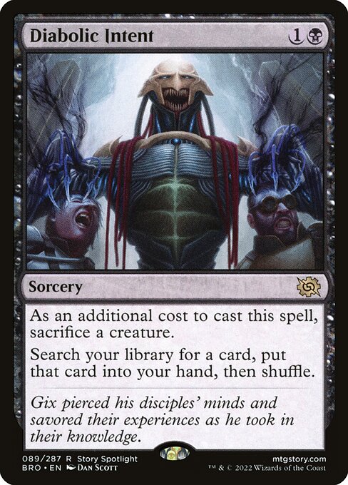 Diabolic Intent (89) [The Brothers' War]