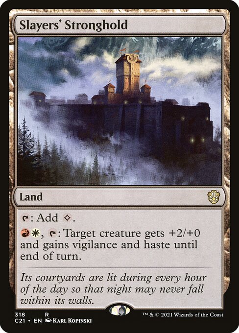 Slayers' Stronghold (318) [Commander 2021]