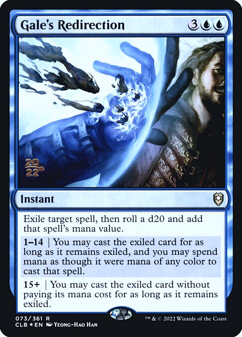Gale's Redirection (73s) [Battle for Baldur's Gate Promos]