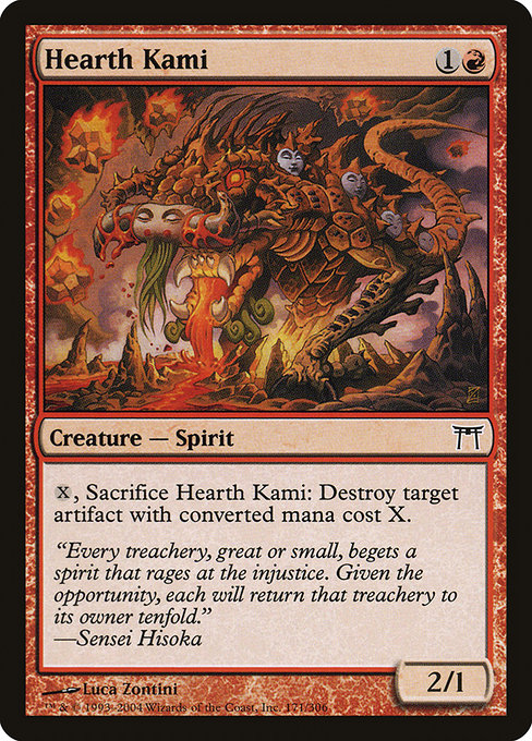 Hearth Kami (171) [Champions of Kamigawa]