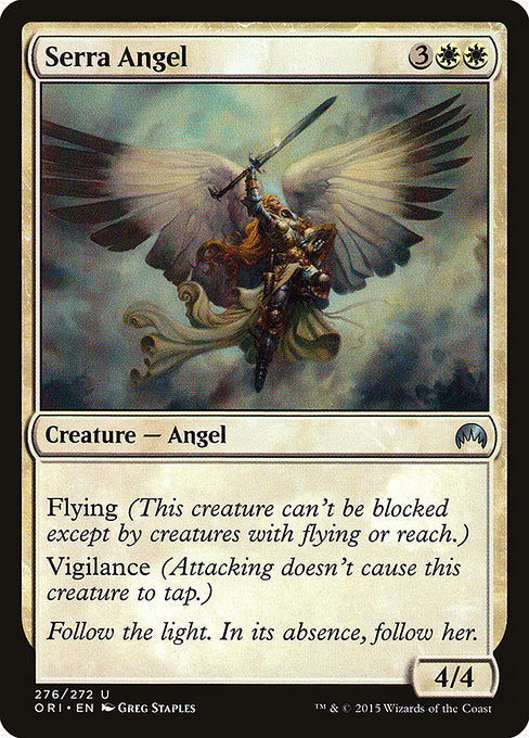 Serra Angel (276) [Magic Origins]