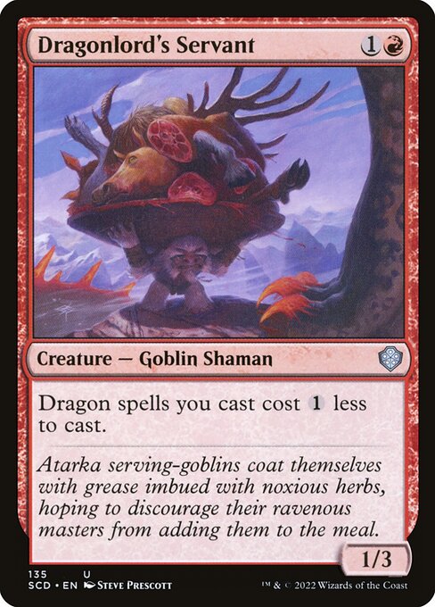 Dragonlord's Servant (135) [Starter Commander Decks]