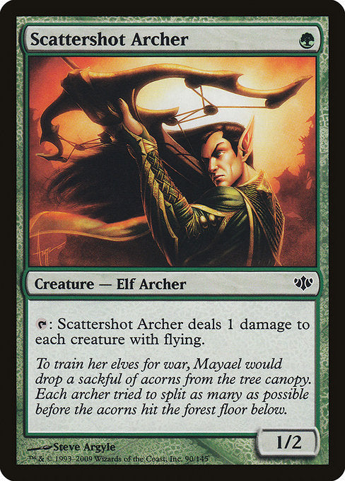 Scattershot Archer (90) [Conflux]