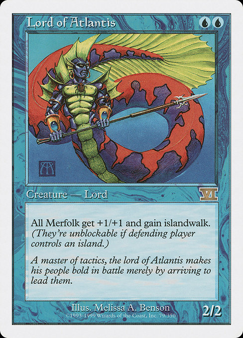 Lord of Atlantis (79) [Classic Sixth Edition]