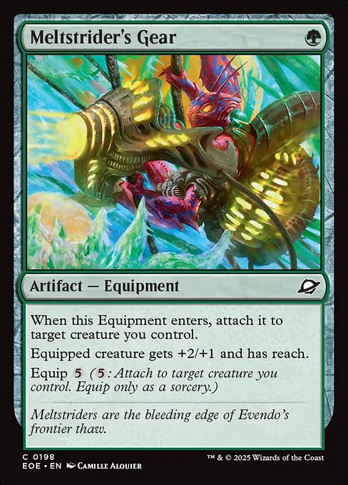 Meltstrider's Gear (198) [Edge of Eternities]
