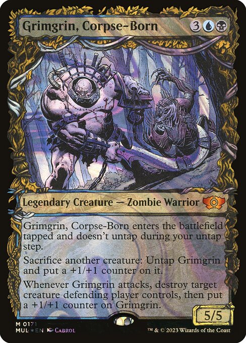 Grimgrin, Corpse-Born (171) [Multiverse Legends] [Showcase]