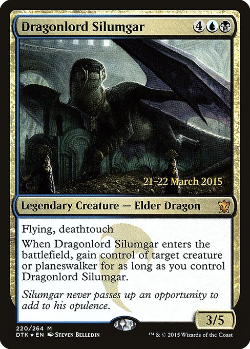 Dragonlord Silumgar (220s) [Dragons of Tarkir Promos]