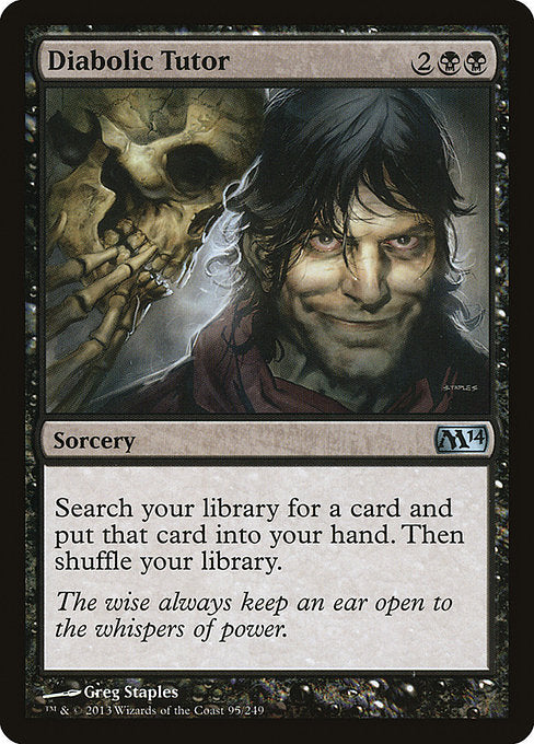 Diabolic Tutor (95) [Magic 2014]