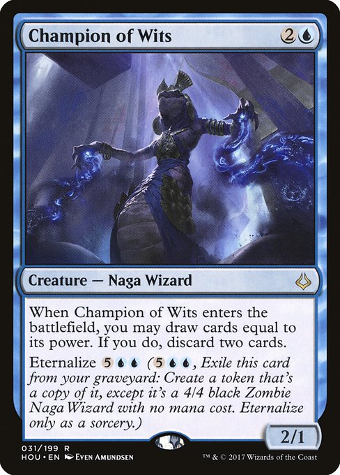 Champion of Wits (31) [Hour of Devastation]
