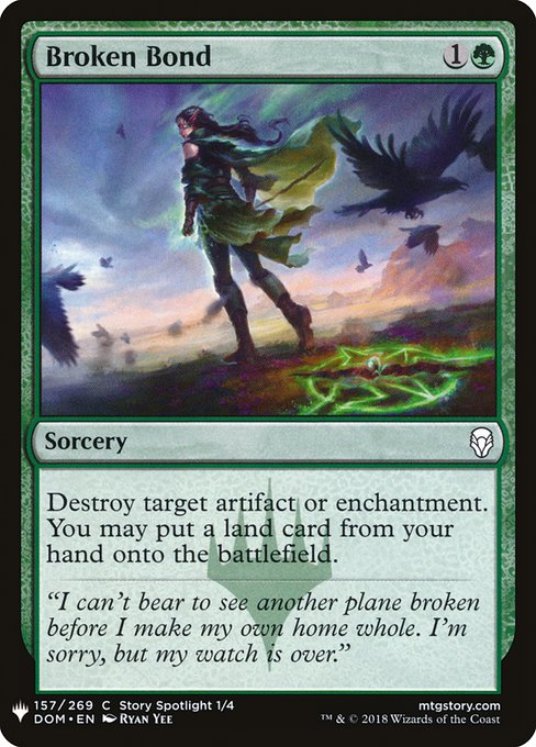 Broken Bond (DOM-157) [The List]