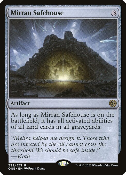 Mirran Safehouse (232) [Phyrexia: All Will Be One]