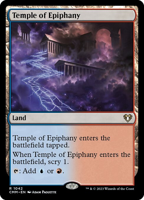 Temple of Epiphany (1042) [Commander Masters]